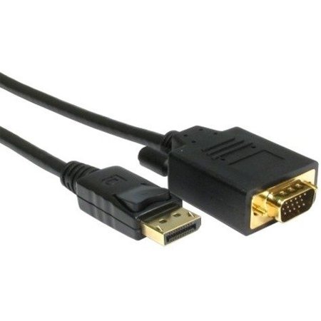 UNIRISE USA This Displayport Male To Svga (Hd15) Male Cable Will Allow You To DPSVGA-10F-MM